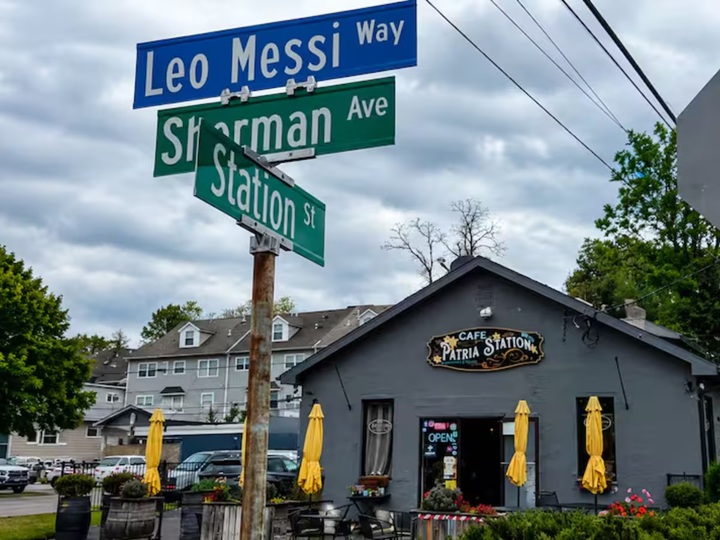 Messi ahora tiene una calle con su nombre en Estados Unidos